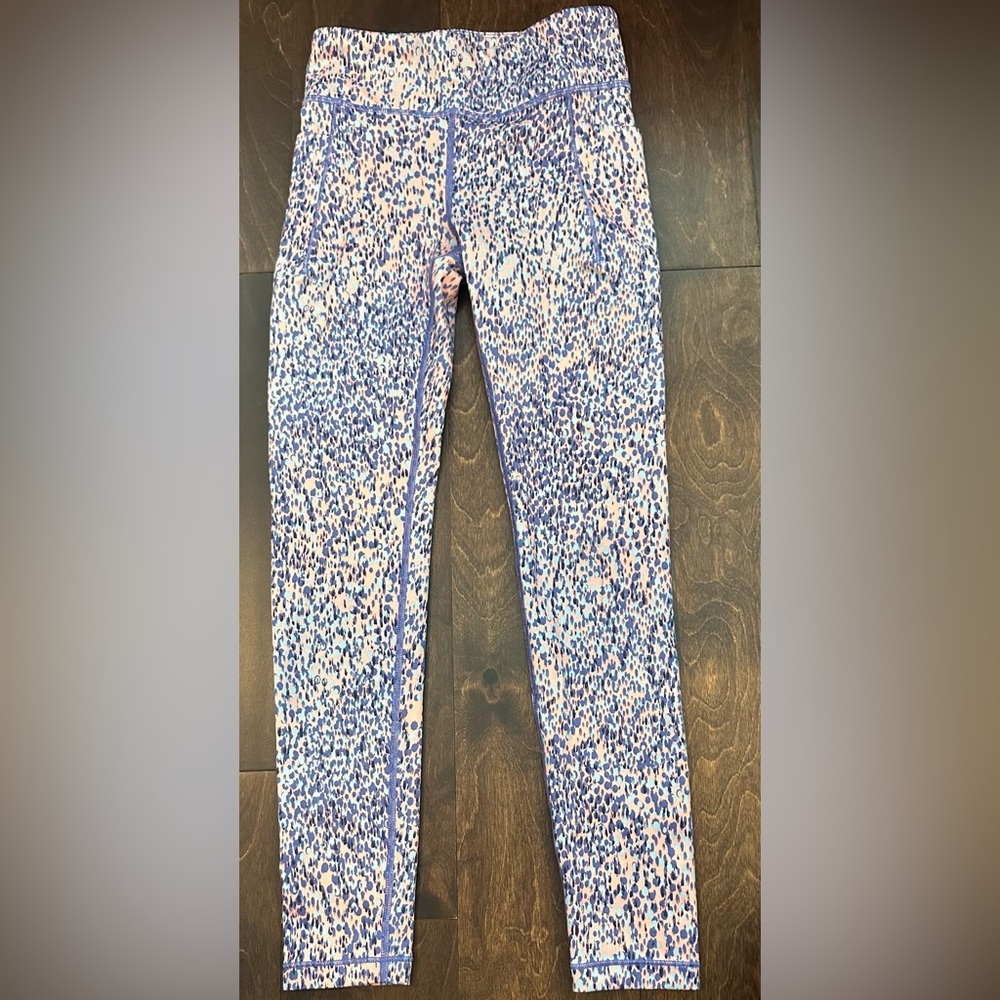 Athleta Kids Leggings - Purple and Pink